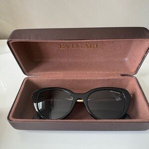 Bulgari Black Cat-Eye Sunglasses